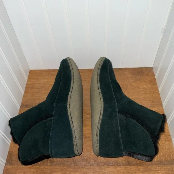 Sorel Sage Nakiska Faux Fur Lined Slipper Booties Size 8 - Picture 4 of 8